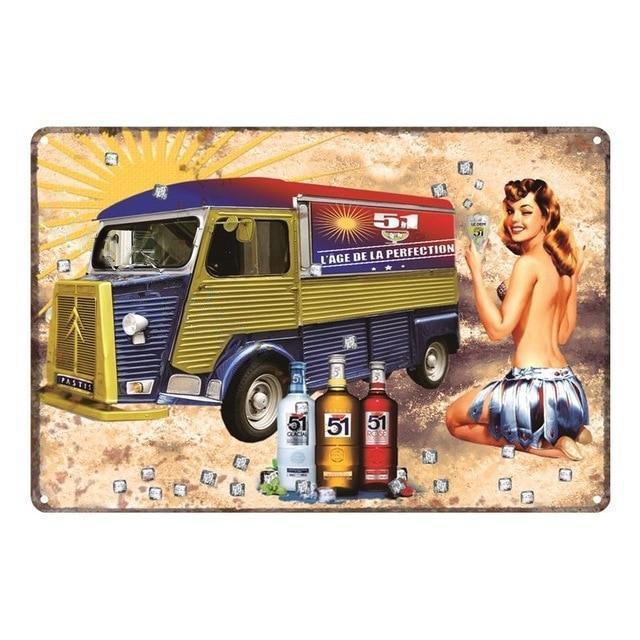 advertising plate pastis 51 advertising plate pastis 51