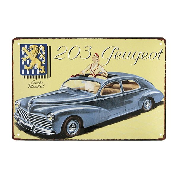 plaque-publicitaire-peugeot plaque publicitaire peugeot