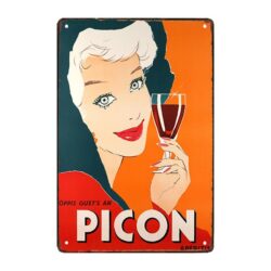 plaque publicitaire picon