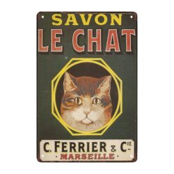 plaque publicitaire savon de marseille