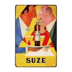 plaque publicitaire suze