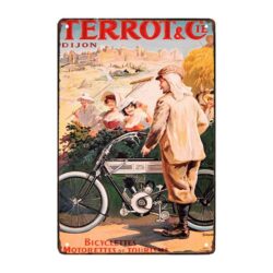 plaque publicitaire terrot