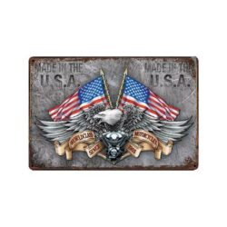 plaque publicitaire usa