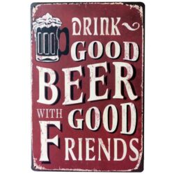 plaque vintage bar
