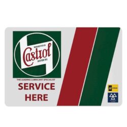 vintage castrol plate