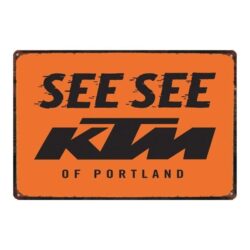 plaque vintage ktm