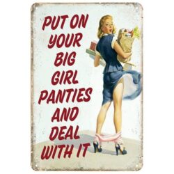 vintage pin up plate