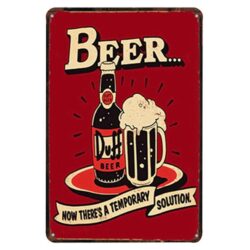 plaque vintage pub