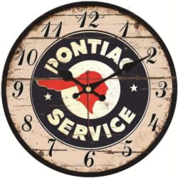 pontiac horloge vintage