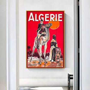 poster algérie vintage