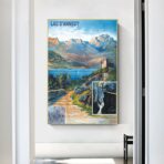 poster lac d'annecy