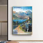 poster lac d'annecy