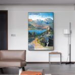 poster lac d'annecy