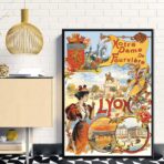 poster lyon vintage
