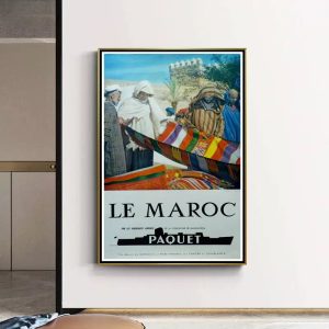 poster maroc vintage