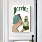 poster perrier vintage