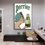 poster perrier vintage