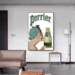 poster perrier vintage