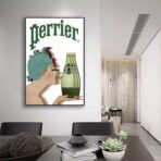 poster perrier vintage