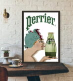 poster perrier vintage
