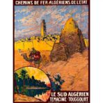 poster vintage algeria