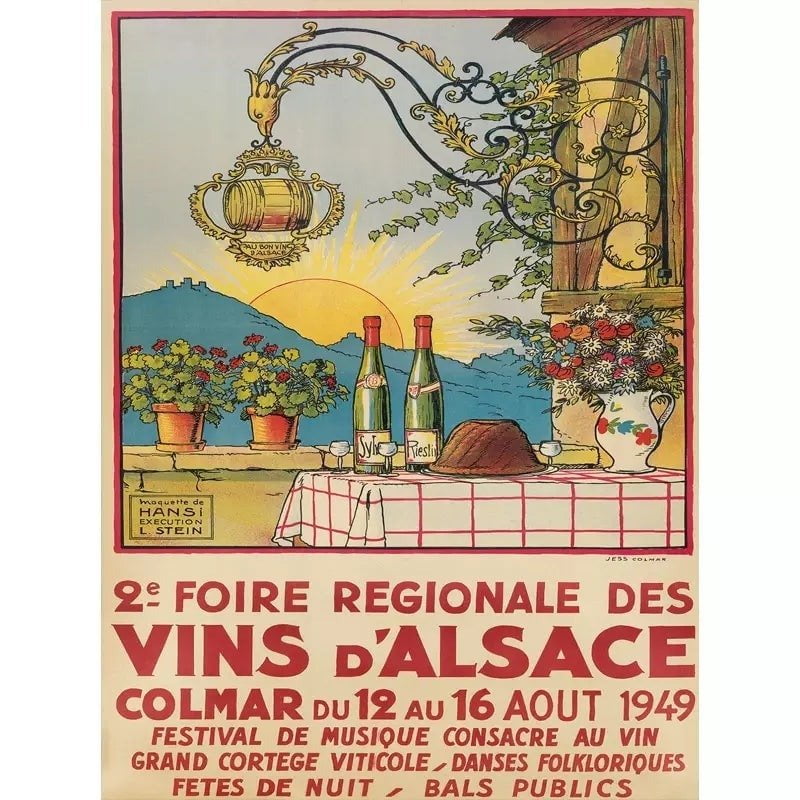 poster-vintage-alsace_1 poster vintage alsace