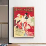 poster vintage couture