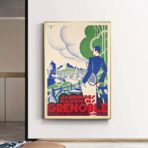 poster vintage grenoble