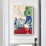poster vintage grenoble