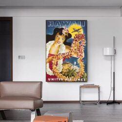 poster vintage hawaii