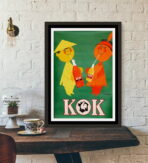poster vintage kok