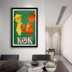 poster vintage kok