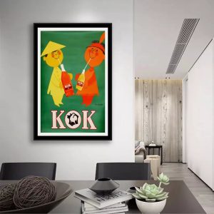 poster vintage kok