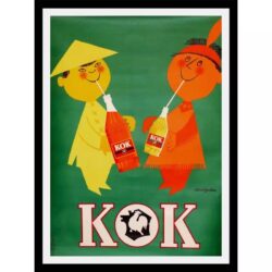 poster vintage kok