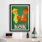 poster vintage kok