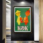 poster vintage kok