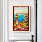 poster vintage nice