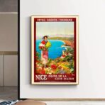 poster vintage nice
