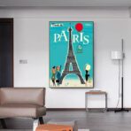 poster vintage paris