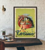 poster vintage torino