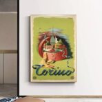 poster vintage torino