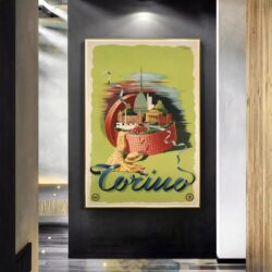poster vintage torino