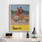 poster vintage vespa