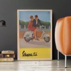 poster vintage vespa