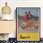 poster vintage vespa