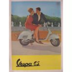 poster vintage vespa
