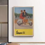 poster vintage vespa