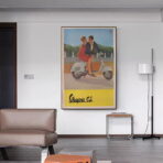 poster vintage vespa