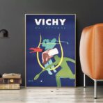 poster vintage vichy
