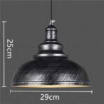 suspension vintage cuivre